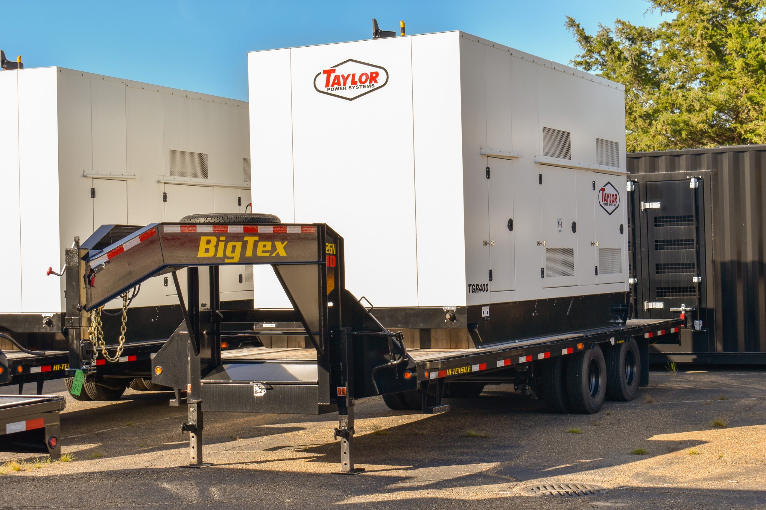 Taylor TGR400 400kW Generator Set on Big Tex trailer - WGL Power